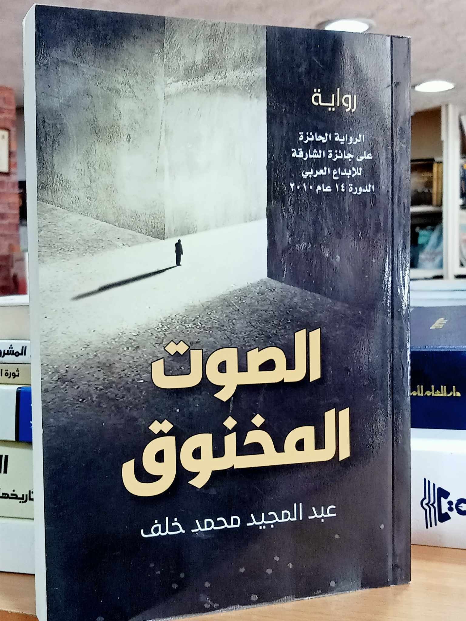 الصوت المخنوق، الرواية الحائزة على جائزة الشارقة للإبداع العربي